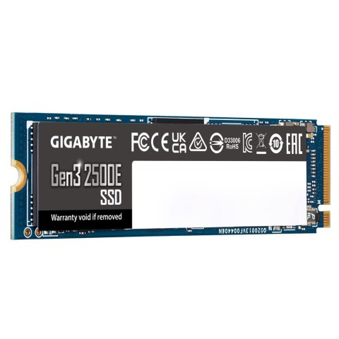 GIGABYTE Gen3 2500E SSD 1TB M.2 PCI Express 3.0 NVMe 3D NAND GIGABYTE Gen3 2500E SSD 1TB M.2 PCI Express 3.0 NVMe 3D NAND
