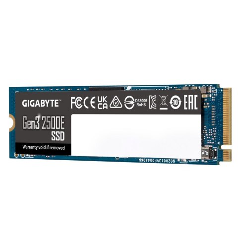 GIGABYTE Gen3 2500E SSD 1TB M.2 PCI Express 3.0 NVMe 3D NAND GIGABYTE Gen3 2500E SSD 1TB M.2 PCI Express 3.0 NVMe 3D NAND