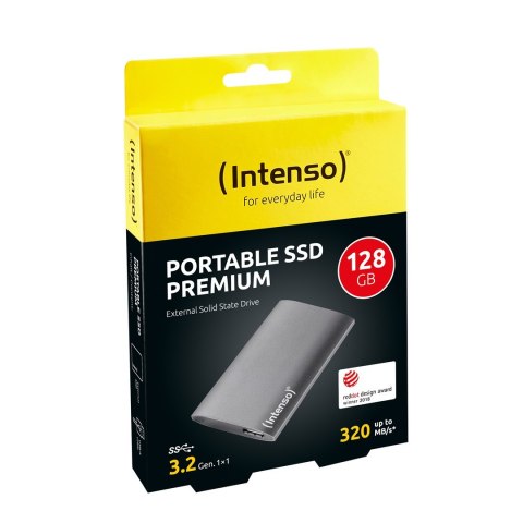 Intenso 128GB Premium USB Typu-A 3.2 Gen 1 (3.1 Gen 1) Antracyt Intenso 128GB Premium USB Typu-A 3.2 Gen 1 (3.1 Gen 1) Antracyt