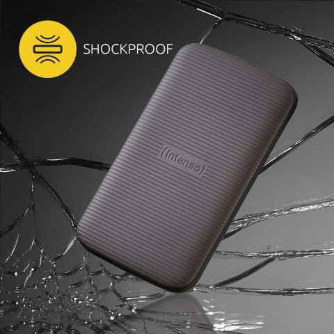 Intenso Lesen/Schreiben bis zu 1000 MB/s/500GB USB Type-C 3.2 Gen 2 (3.1 Gen 2) Brązowy