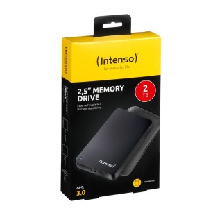 Intenso Memory Drive zewnętrzny dysk twarde 2 TB 5400 RPM 2.5" USB 3.2 Gen 1 (3.1 Gen 1) Czarny