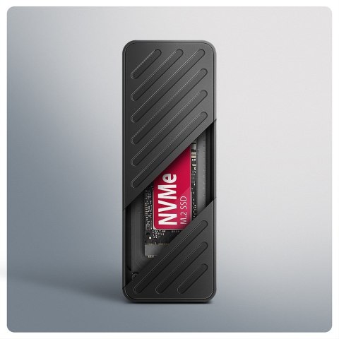 Obudowa zewnętrzna Axagon EEM2-20G do dysków M.2 NVMe / USB-C 3.2 Obudowa zewnętrzna Axagon EEM2-20G do dysków M.2 NVMe / USB-C 3.2