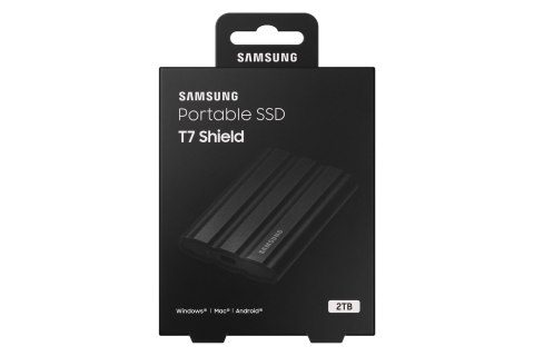 SAMSUNG SSD T7 Shield Black 2TB MU-PE2T0S/EU SAMSUNG SSD T7 Shield Black 2TB MU-PE2T0S/EU