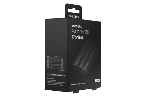 SAMSUNG SSD T7 Shield Black 2TB MU-PE2T0S/EU SAMSUNG SSD T7 Shield Black 2TB MU-PE2T0S/EU