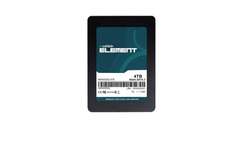 SSD Mushkin Element 2,5 4TB SATA3 SSD Mushkin Element 2,5 4TB SATA3