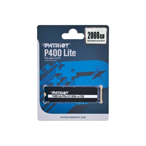 SSD Patriot Viper P400 Lite M.2 PCI-Ex4 NVMe 2000GB SSD Patriot Viper P400 Lite M.2 PCI-Ex4 NVMe 2000GB