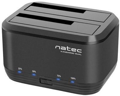 Stacja dokująca NATEC Kangaroo NSD-0955 (2.5", 3.5"; USB 3.0; czarny) Stacja dokująca NATEC Kangaroo NSD-0955 (2.5", 3.5"; USB 3.0; czarny)