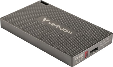 Verbatim 32031 Zewnętrzny dysk SSD 1 TB USB Type-C USB 3.2 Gen 2x2 Szary Verbatim 32031 Zewnętrzny dysk SSD 1 TB USB Type-C USB 3.2 Gen 2x2 Szary