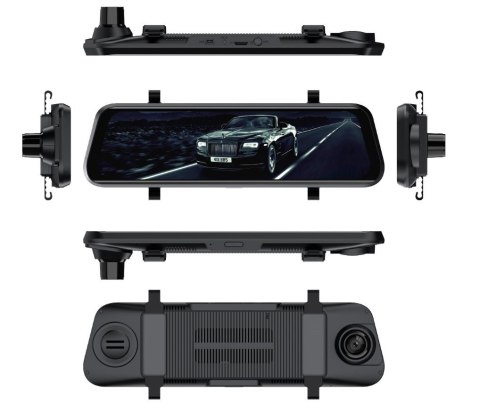 Wideorejestrator lusterko MBG LINE HS900 PRO Sony+ adapter parkingowy Wideorejestrator lusterko MBG LINE HS900 PRO Sony+ adapter parkingowy