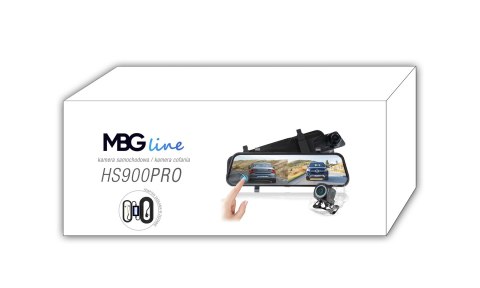 Wideorejestrator lusterko MBG LINE HS900 PRO Sony+ adapter parkingowy Wideorejestrator lusterko MBG LINE HS900 PRO Sony+ adapter parkingowy