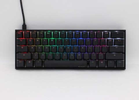 Ducky Mecha Mini klawiatura Dołączona myszka Gaming USB Angielski Czarny Ducky Mecha Mini klawiatura Dołączona myszka Gaming USB Angielski Czarny