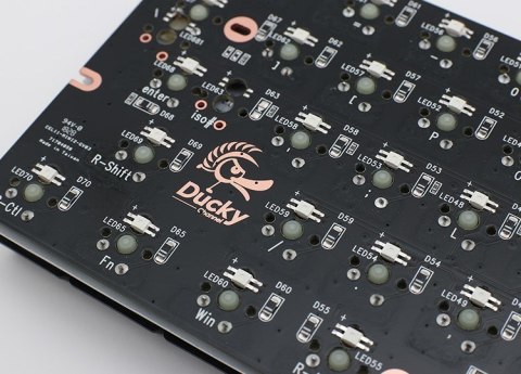 Ducky Mecha Mini klawiatura Gaming USB Niemiecki Czarny Ducky Mecha Mini klawiatura Gaming USB Niemiecki Czarny