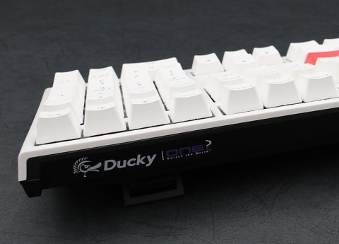 Ducky One 2 White Edition klawiatura Uniwersalne USB Niemiecki Biały Ducky One 2 White Edition klawiatura Uniwersalne USB Niemiecki Biały