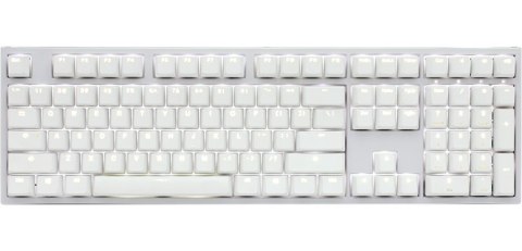 Ducky One 2 White Edition klawiatura Uniwersalne USB Niemiecki Biały Ducky One 2 White Edition klawiatura Uniwersalne USB Niemiecki Biały