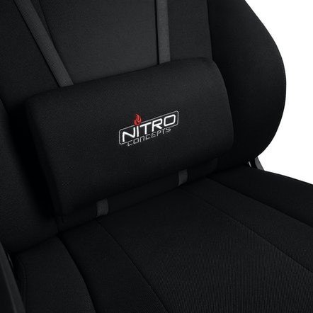Fotel gamingowy Nitro Concepts E250, czarny NC-E250-B Fotel gamingowy Nitro Concepts E250, czarny NC-E250-B