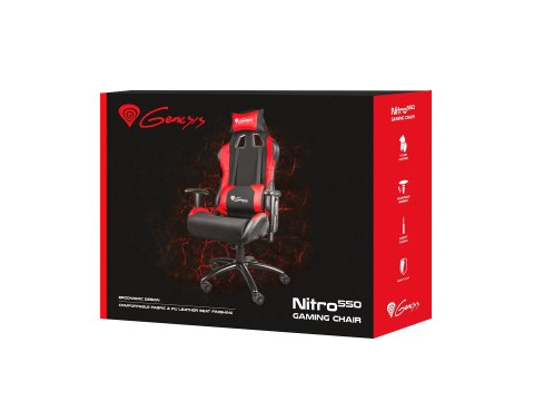 GENESIS Nitro 550 Uniwersalny fotel dla gracza Obite siedzisko GENESIS Nitro 550 Uniwersalny fotel dla gracza Obite siedzisko