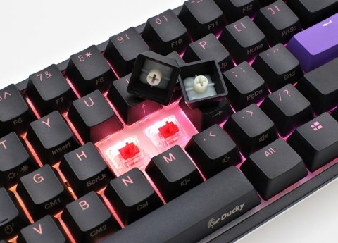 Mini klawiatura gamingowa Ducky One 2 Mini RGB Gaming USB Niemiecki Czarna Mini klawiatura gamingowa Ducky One 2 Mini RGB Gaming USB Niemiecki Czarna