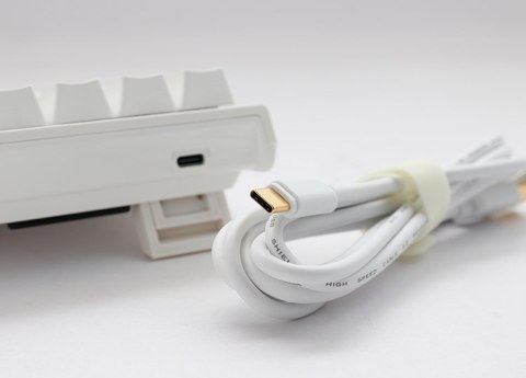 Ducky DKON2061ST klawiatura Gaming USB QWERTZ Niemiecki Biały Ducky DKON2061ST klawiatura Gaming USB QWERTZ Niemiecki Biały