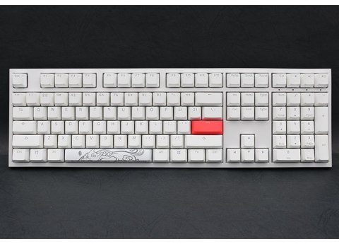 Ducky ONE 2 White Edition klawiatura Uniwersalne USB Niemiecki Biały Ducky ONE 2 White Edition klawiatura Uniwersalne USB Niemiecki Biały