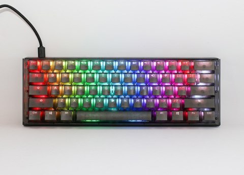 Ducky One 3 Aura Mini MX Blue US klawiatura Gaming USB QWERTY Amerykański międzynarodowy Czarny Ducky One 3 Aura Mini MX Blue US klawiatura Gaming USB QWERTY Amerykański międzynarodowy Czarny