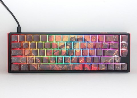 Ducky One 3 SF Doom Limited Edition klawiatura Gaming USB QWERTY Niemiecki Wielobarwny Ducky One 3 SF Doom Limited Edition klawiatura Gaming USB QWERTY Niemiecki Wielobarwny