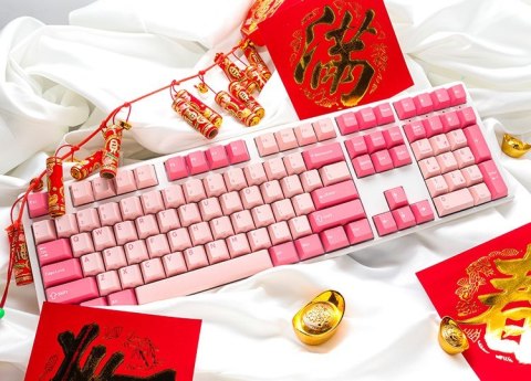Ducky One 3 klawiatura Gaming USB QWERTY Angielski Różowy Ducky One 3 klawiatura Gaming USB QWERTY Angielski Różowy