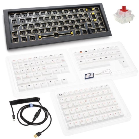 Ducky Outlaw 65 klawiatura Uniwersalne USB Czarny Ducky Outlaw 65 klawiatura Uniwersalne USB Czarny
