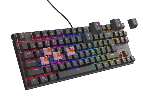 GENESIS NKG-2155 klawiatura Gaming USB QWERTY UK międzynarodowy Czarny GENESIS NKG-2155 klawiatura Gaming USB QWERTY UK międzynarodowy Czarny