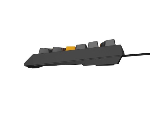 GENESIS Thor 230 TKL klawiatura Gaming USB + RF Wireless + Bluetooth QWERTY Czarny, Szary, Pomarańczowy GENESIS Thor 230 TKL klawiatura Gaming USB + RF Wireless + Bluetooth QWERTY Czarny, Szary, Pomarańczowy