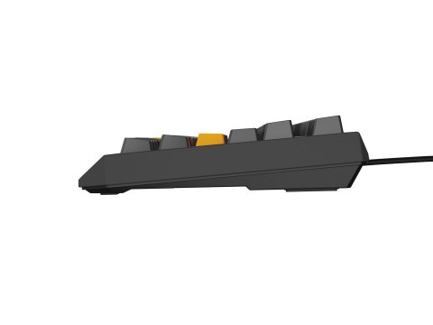 GENESIS Thor 230 TKL klawiatura Gaming USB + RF Wireless + Bluetooth QWERTY Czarny, Szary, Pomarańczowy GENESIS Thor 230 TKL klawiatura Gaming USB + RF Wireless + Bluetooth QWERTY Czarny, Szary, Pomarańczowy