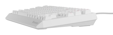 GENESIS Thor 230 TKL klawiatura Gaming USB + RF Wireless + Bluetooth QWERTY US English Biały GENESIS Thor 230 TKL klawiatura Gaming USB + RF Wireless + Bluetooth QWERTY US English Biały
