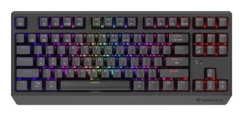 GENESIS Thor 230 TKL klawiatura Gaming USB + RF Wireless + Bluetooth QWERTY US English Czarny GENESIS Thor 230 TKL klawiatura Gaming USB + RF Wireless + Bluetooth QWERTY US English Czarny
