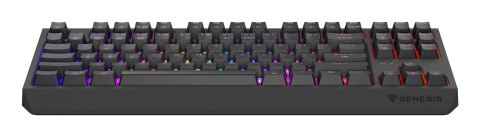 GENESIS Thor 230 TKL klawiatura Gaming USB + RF Wireless + Bluetooth QWERTY US English Czarny GENESIS Thor 230 TKL klawiatura Gaming USB + RF Wireless + Bluetooth QWERTY US English Czarny