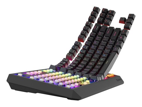 GENESIS Thor 230 TKL klawiatura Gaming USB + RF Wireless + Bluetooth QWERTY US English Czarny GENESIS Thor 230 TKL klawiatura Gaming USB + RF Wireless + Bluetooth QWERTY US English Czarny