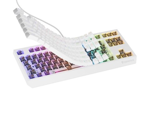 GENESIS Thor 230 TKL klawiatura USB + RF QWERTY GENESIS Thor 230 TKL klawiatura USB + RF QWERTY