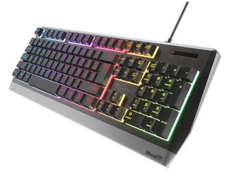 Klawiatura Gaming GENESIS RHOD 300 RGB Czarna USB Klawiatura Gaming GENESIS RHOD 300 RGB Czarna USB