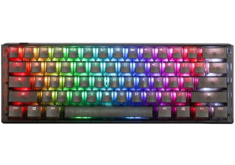 Klawiatura gamingowa Ducky One 3 Aura Black Mini Gaming, RGB LED - MX-Silent-Red Klawiatura gamingowa Ducky One 3 Aura Black Mini Gaming, RGB LED - MX-Silent-Red