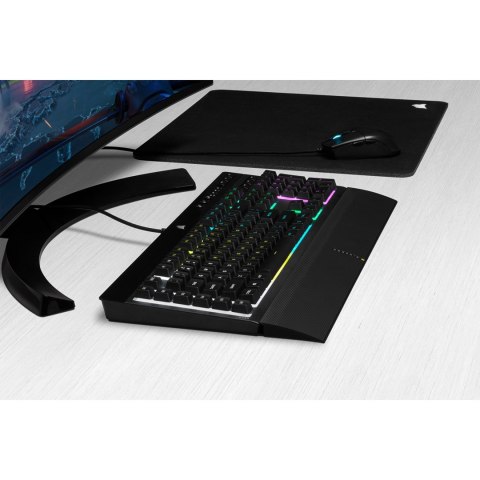 Corsair K55 RGB PRO klawiatura Gaming USB QWERTZ Niemiecki Czarny Corsair K55 RGB PRO klawiatura Gaming USB QWERTZ Niemiecki Czarny