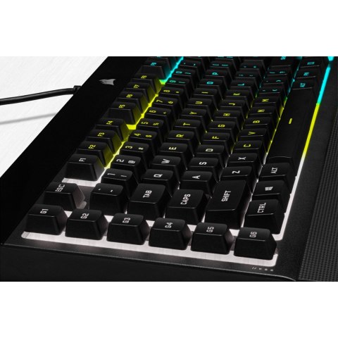 Corsair K55 RGB PRO klawiatura Gaming USB QWERTZ Niemiecki Czarny Corsair K55 RGB PRO klawiatura Gaming USB QWERTZ Niemiecki Czarny