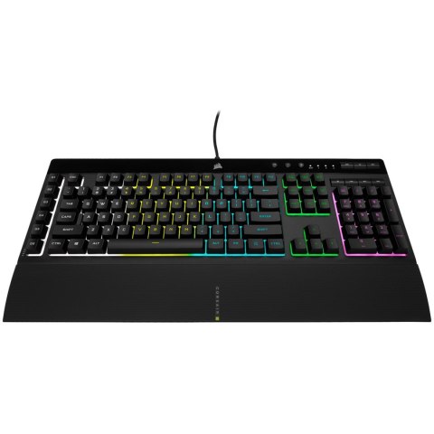Corsair K55 RGB PRO klawiatura Gaming USB QWERTZ Niemiecki Czarny Corsair K55 RGB PRO klawiatura Gaming USB QWERTZ Niemiecki Czarny