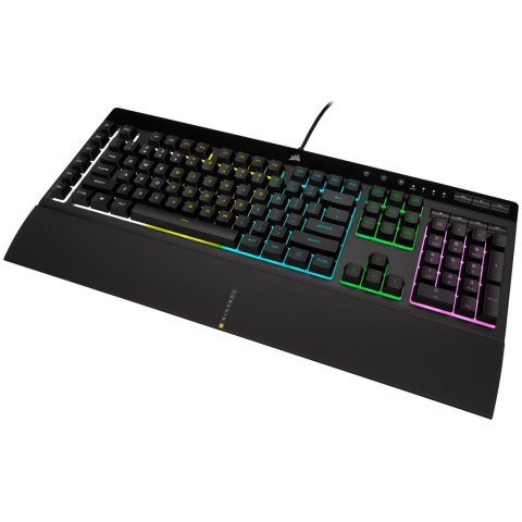Corsair K55 RGB PRO klawiatura Gaming USB QWERTZ Niemiecki Czarny Corsair K55 RGB PRO klawiatura Gaming USB QWERTZ Niemiecki Czarny