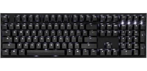 Ducky One 2 White LED klawiatura Uniwersalne USB Niemiecki Czarny, Biały Ducky One 2 White LED klawiatura Uniwersalne USB Niemiecki Czarny, Biały