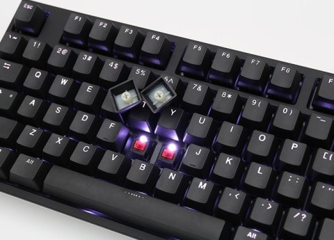 Ducky One 2 White LED klawiatura Uniwersalne USB Niemiecki Czarny, Biały Ducky One 2 White LED klawiatura Uniwersalne USB Niemiecki Czarny, Biały
