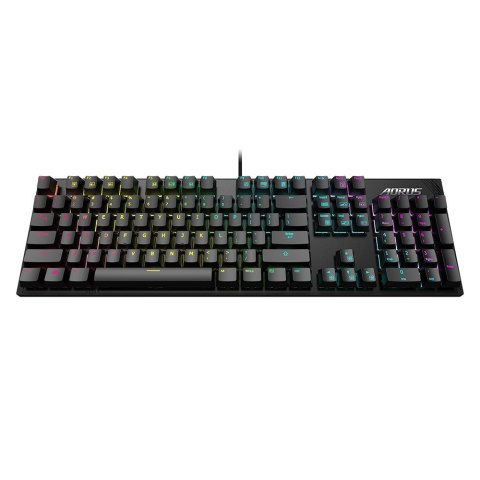 Gigabyte AORUS K1 klawiatura USB QWERTY Angielski Czarny Gigabyte AORUS K1 klawiatura USB QWERTY Angielski Czarny