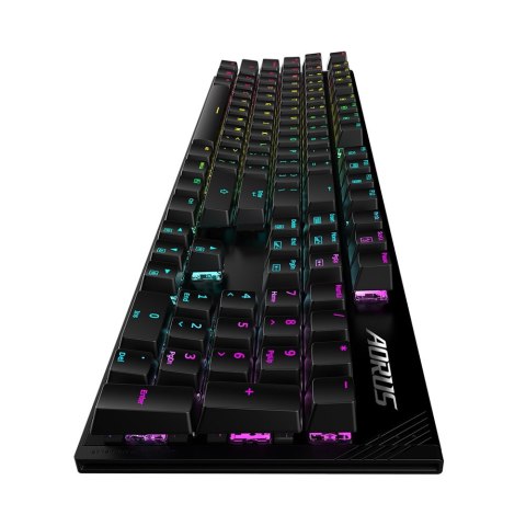 Gigabyte AORUS K1 klawiatura USB QWERTY Angielski Czarny Gigabyte AORUS K1 klawiatura USB QWERTY Angielski Czarny