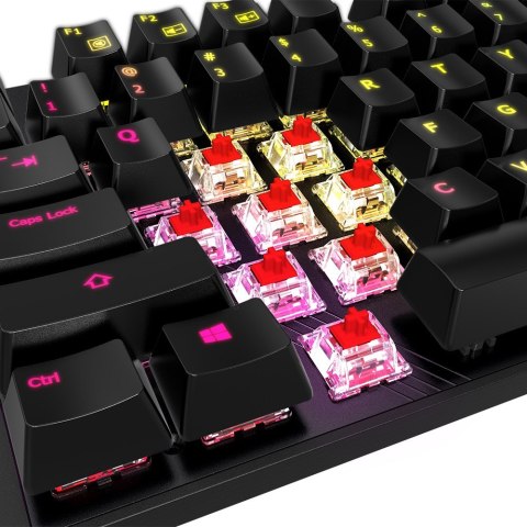 Gigabyte AORUS K1 klawiatura USB QWERTY Angielski Czarny Gigabyte AORUS K1 klawiatura USB QWERTY Angielski Czarny