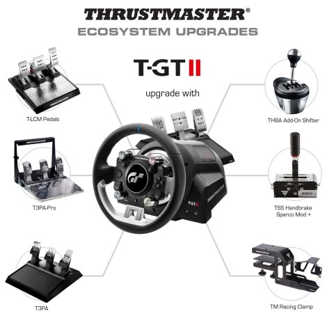 Kierownica Thrustmaster T-GT II PC PS4 PS5 4160823 z pedałami Kierownica Thrustmaster T-GT II PC PS4 PS5 4160823 z pedałami