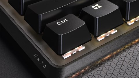 Klawiatura CORSAIR Tas K70 Core TKL Bezprzewodowa dioda LED RGB