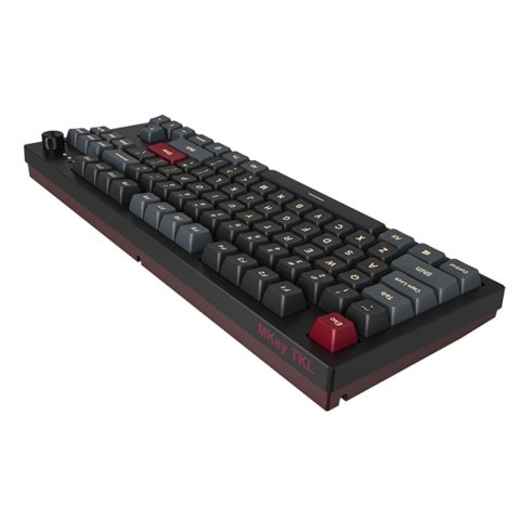 Montech MKey TKL klawiatura Gaming USB Bordowy, Ciemny Szary Montech MKey TKL klawiatura Gaming USB Bordowy, Ciemny Szary