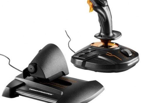 Thrustmaster T-16000M FCS Hotas Czarny, Pomarańczowy USB Joystick Analogowa/Cyfrowa MAC, PC Thrustmaster T-16000M FCS Hotas Czarny, Pomarańczowy USB Joystick Analogowa/Cyfrowa MAC, PC